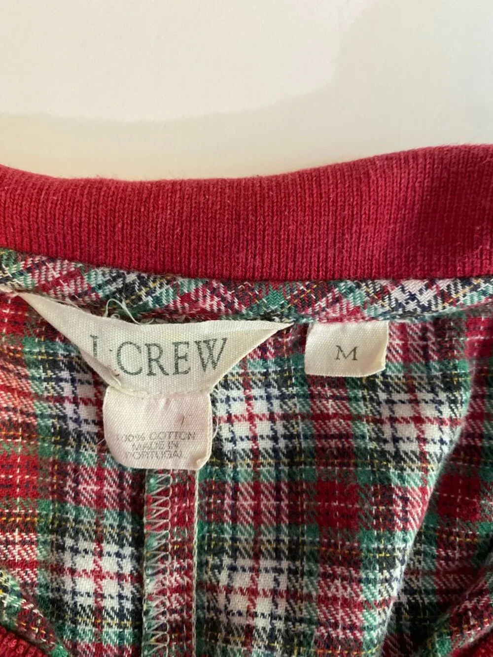 Vintage J Crew Flannel Sleepwear